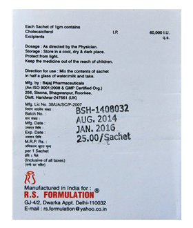 R.S. Formulations