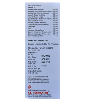 R.S. Formulations