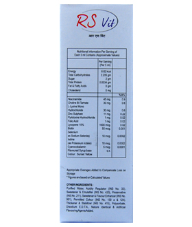 R.S. Formulations